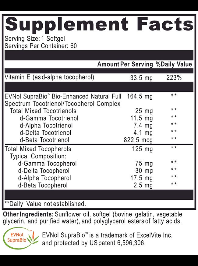 Vitamin E (Super Potent E)