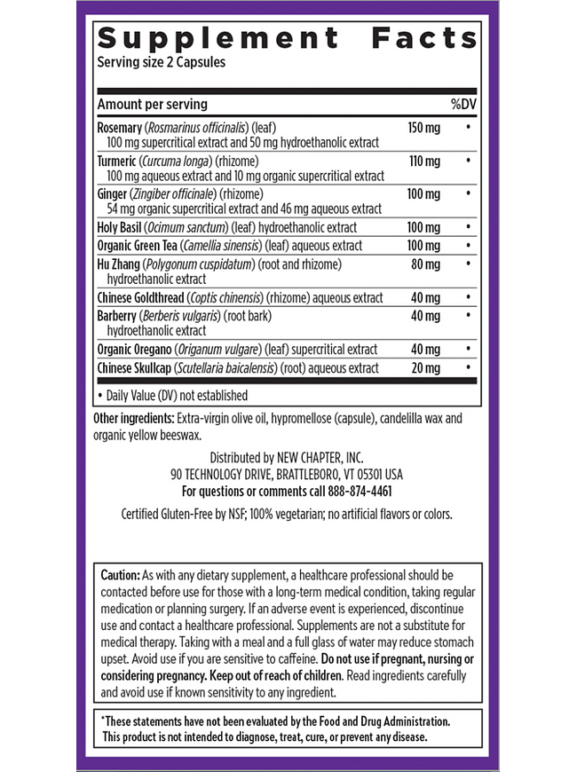 Zyflamend Healthy Inflammation Response Extra Strength