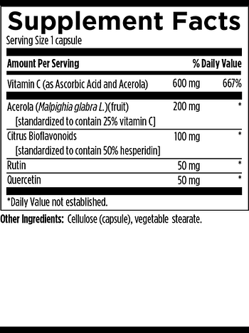 Vitamin C caps w/ Antioxidants