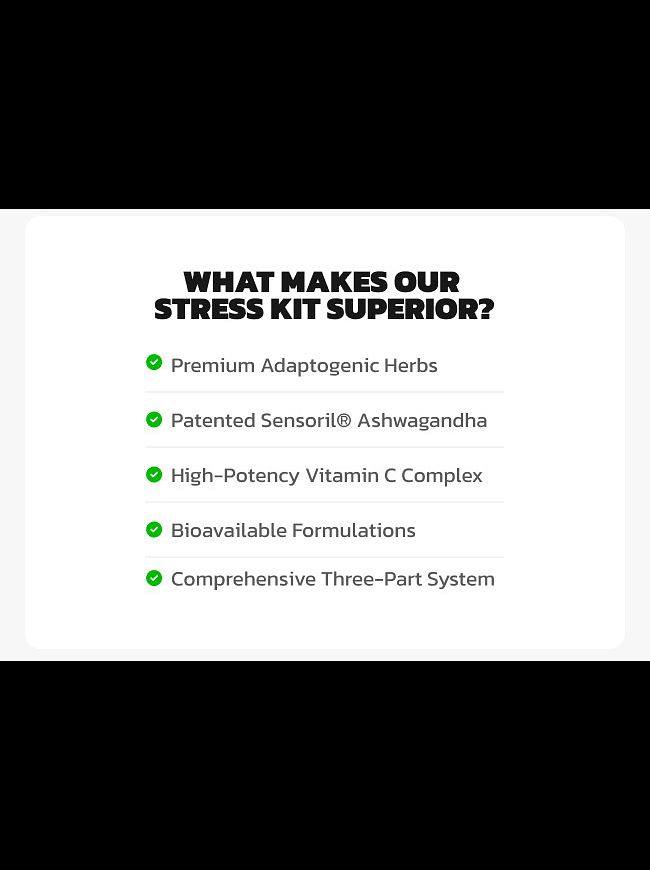Ultimate Stress Control Kit